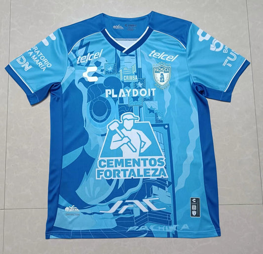 CF Pachuca Deuxièmement Maillots Away Blue 2024/25