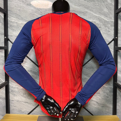 Maillot 25/26 Espagne Domicile player Manches Longues