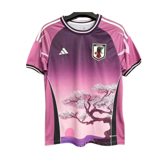Maillot du Japon 2024 violet concept