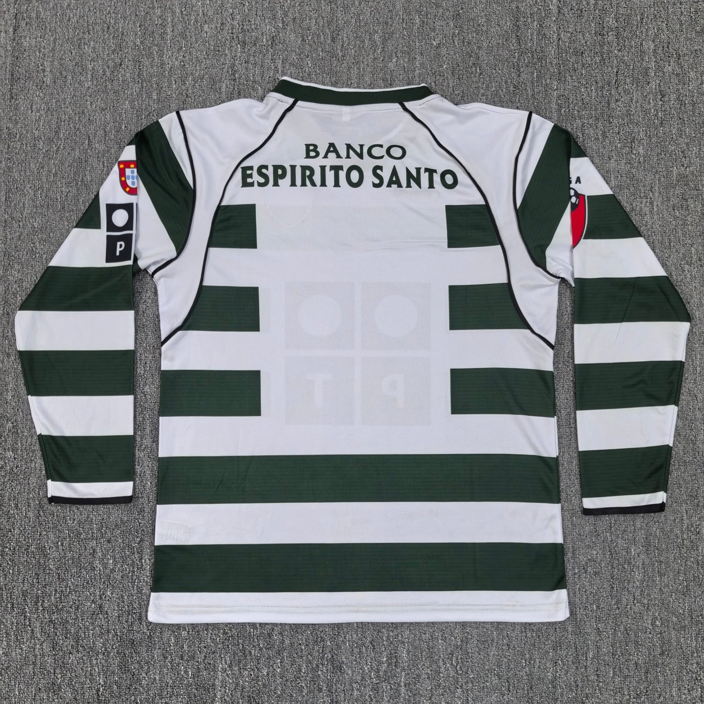 Maillot Sporting Retro Manches Longues 2002-2003