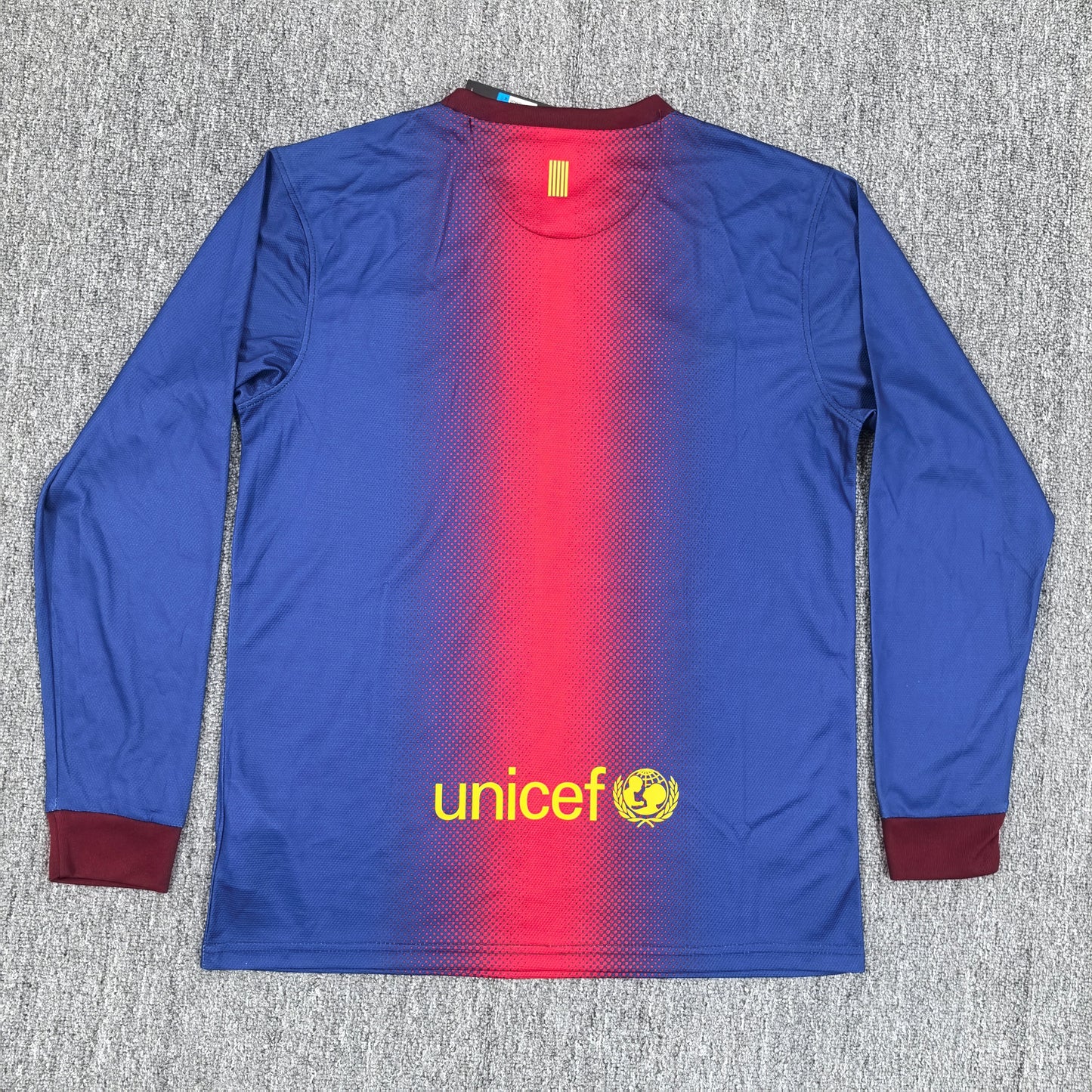 Maillot FC Barcelone Retro Manches Longues 2012-2013