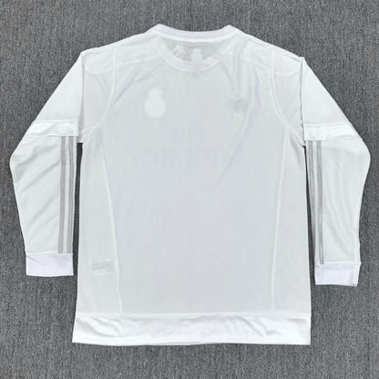 Maillot Real Madrid Retro Manches Longues 2015-2016