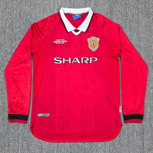 Maillot Manchester United Retro Manches Longues 2099-2000