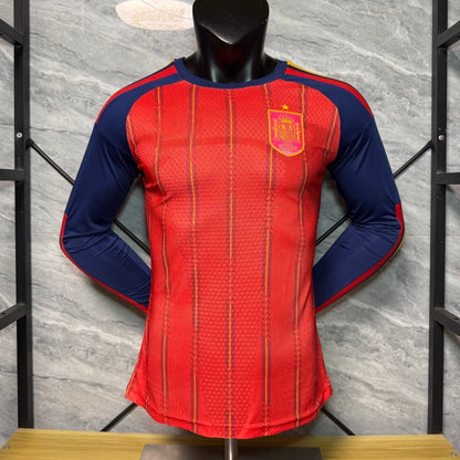 Maillot 25/26 Espagne Domicile player Manches Longues