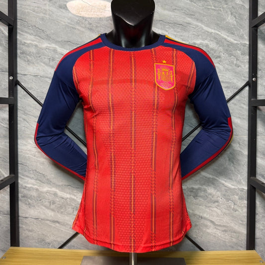 Maillot 25/26 Espagne Domicile player Manches Longues